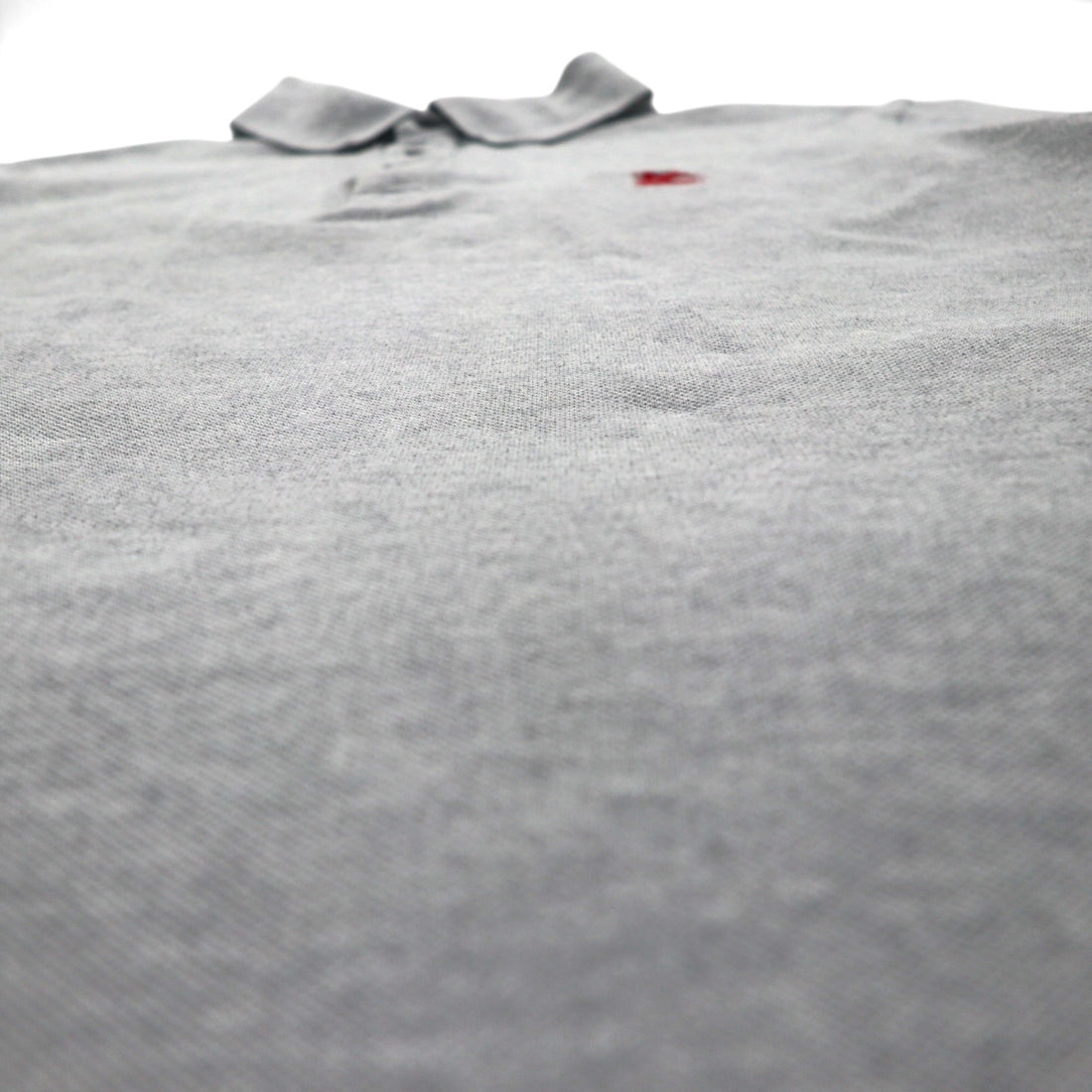 BURBERRY BRIT Current Tag Polo Shirt, Size 2XL, Gray Cotton, Pique, Single Logo Embroidery