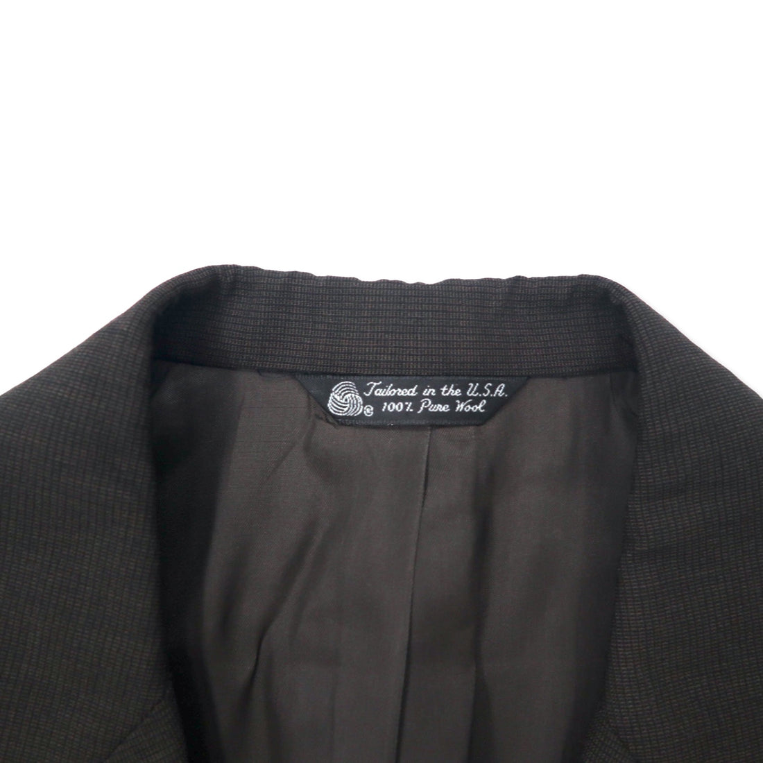 Christian Dior MONSIEUR USA made 2B tailored jacket L brown wool