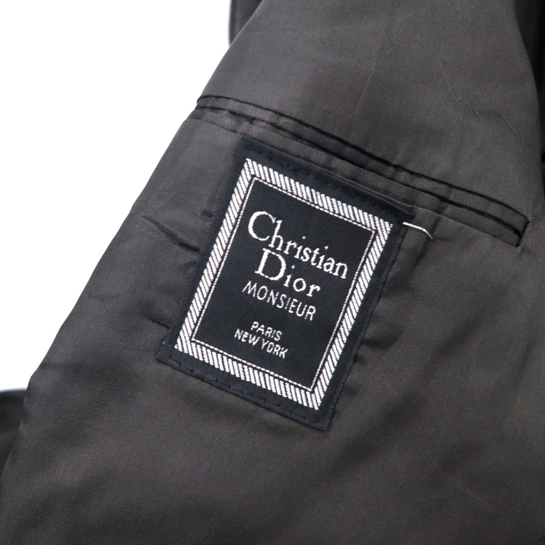 Christian Dior MONSIEUR USA made 2B tailored jacket L brown wool