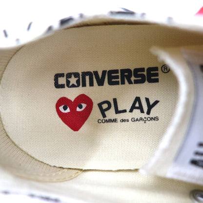 CONVERSE × PLAY COMME des GARCONS チャックテイラー CT70 Chuck Taylor All Star 70 Low ハート スニーカー 25cm キャンバス 1CL705