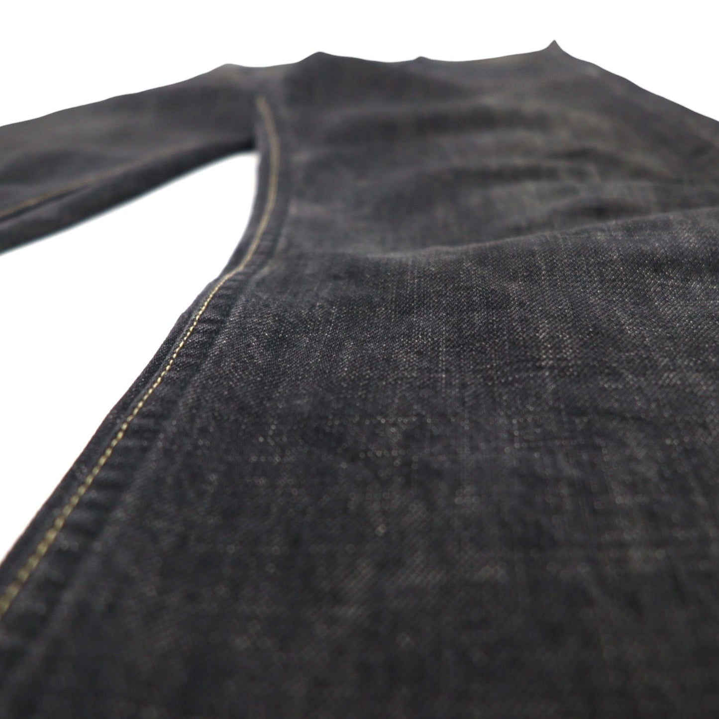 Stussy -dm 90s Made in USA Old Stussy Straight Denim Pants, Size M, Gray, Cotton