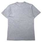 stussy 00年代 シャネルロゴ Tシャツ L グレー コットン WORLD TRIBE 黒タグ メキシコ製