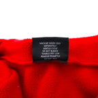 POLO JEANS CO. RALPH LAUREN 90s fleece half-zip hoodie XL red polyester logo