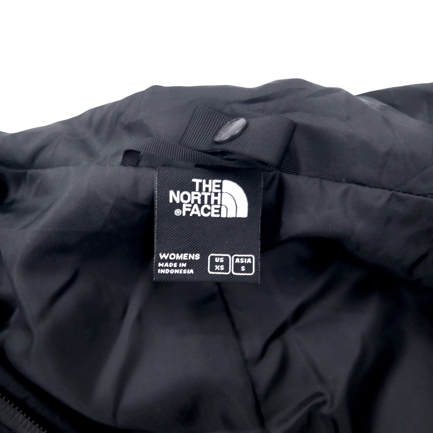 THE NORTH FACE ゴアテックス マウンテンパーカー S ブラック ポリエステル GORE-TEX 防水 ジップインジップ搭載 海外規格 NF0A46I7