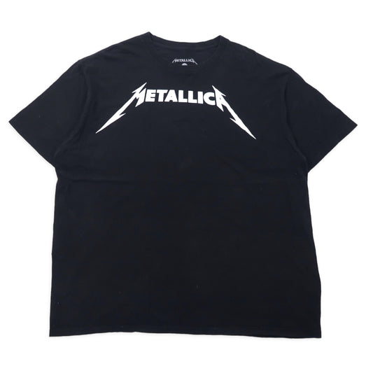 日本然リトテ-古着オンライン-METALLICA メタリカ バンドTシャツ XXL ブラック コットン ビッグサイズ メキシコ製-METALLICA Metallica Band T-Shirt XXL Black Cotton Big Size Mexico Made