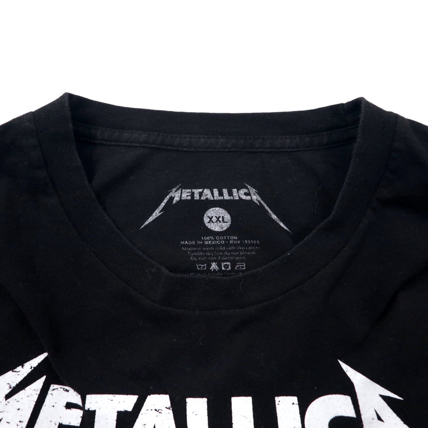 METALLICA メタリカ バンドTシャツ XXL ブラック コットン ビッグサイズ メキシコ製