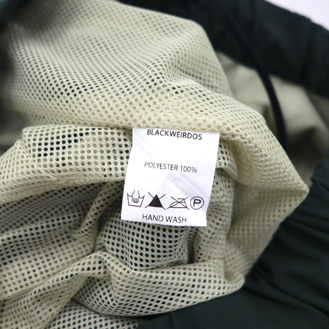 Black Weirdos Reflector Track Pants, Made in Japan, Size L, Green, BLACKWEIRDOS 19SS-PA06