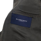 BURBERRY USA made 2B tailored jacket size 46 brown wool