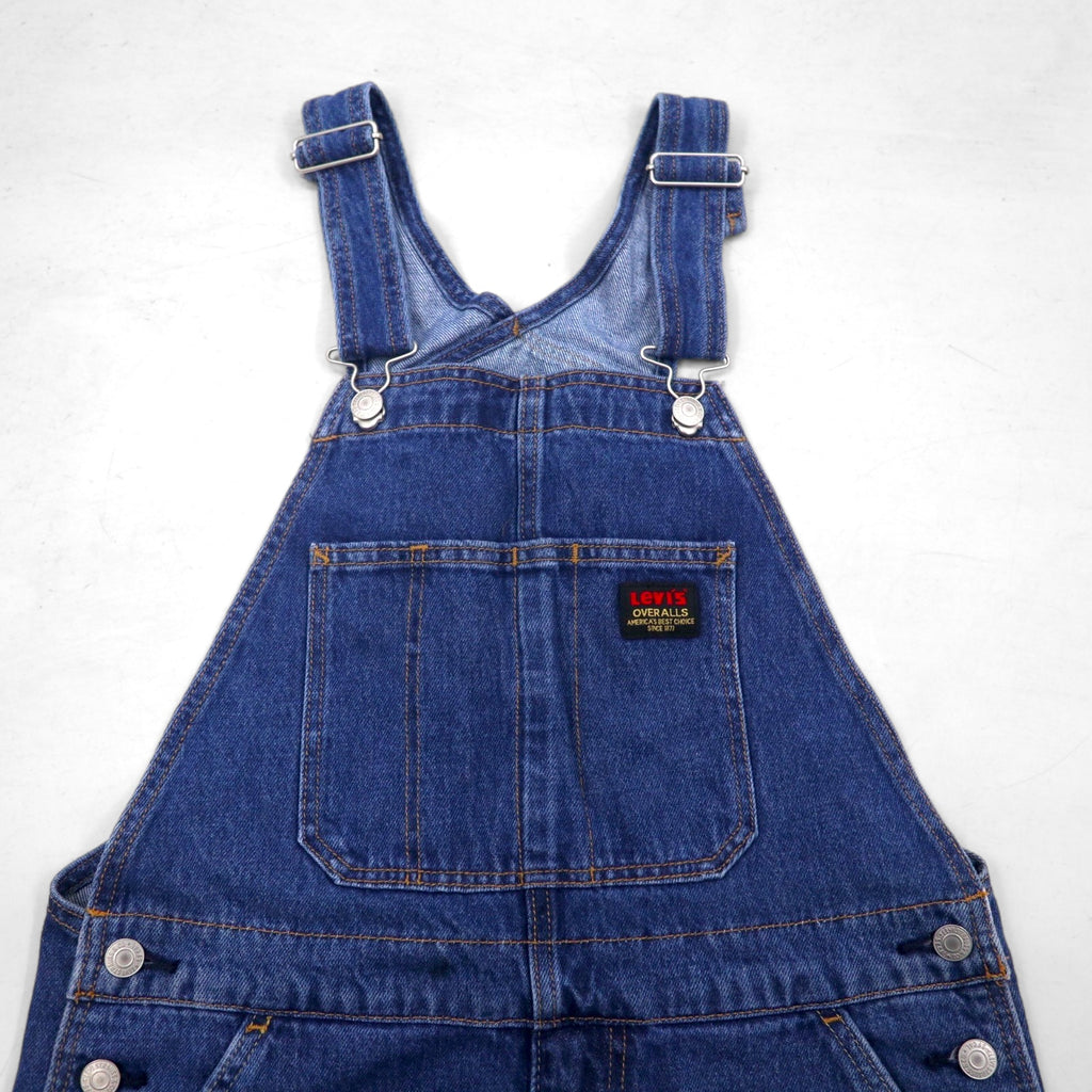 Levi's PREMIUM WORKWEAR Big E Denim Overalls, Size Small, Indigo, 79107-0007, Unused