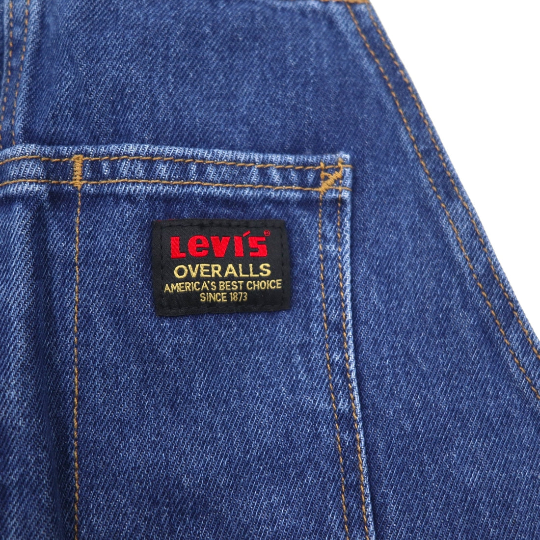 Levi's PREMIUM WORKWEAR ビッグE デニムオーバーオール S インディゴ 79107-0007 未使用品