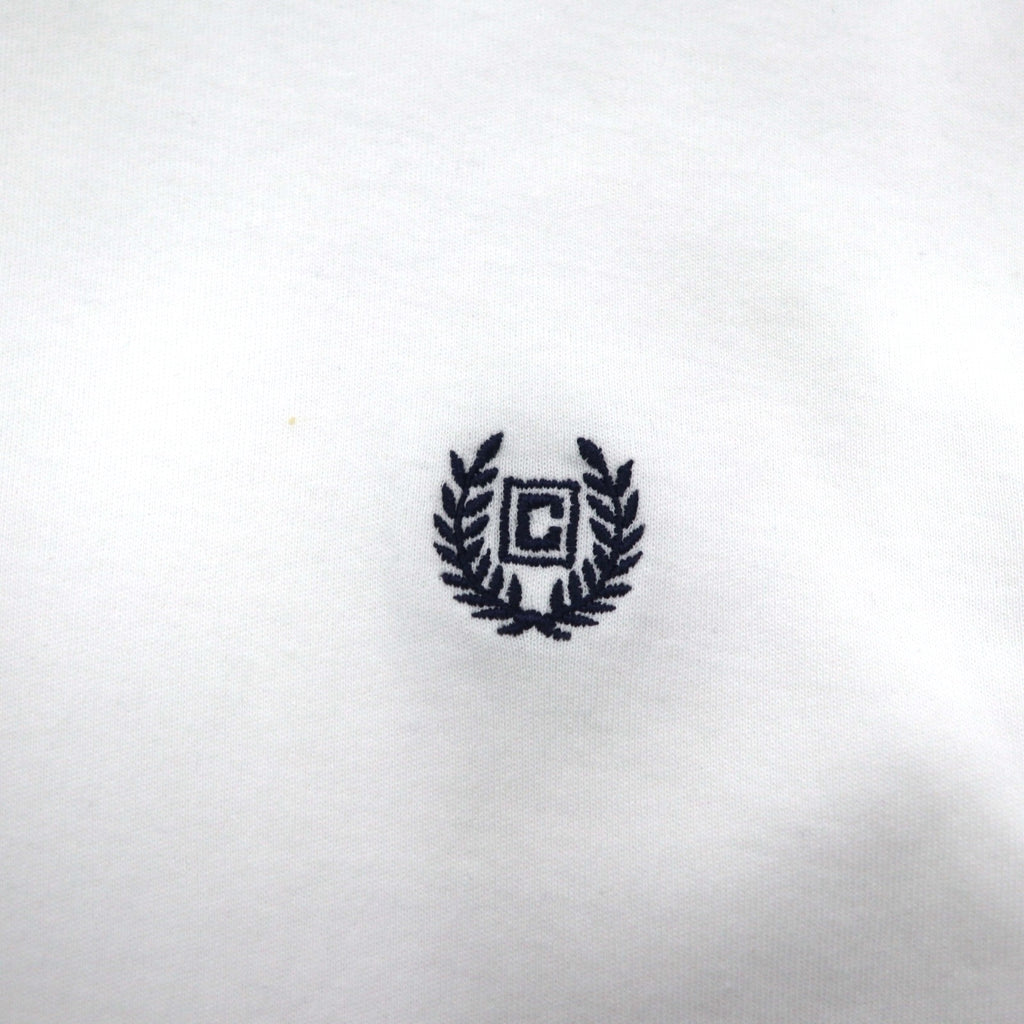 CHAPS Polo Shirt, XL, White Cotton, One-Point Embroidered Emblem