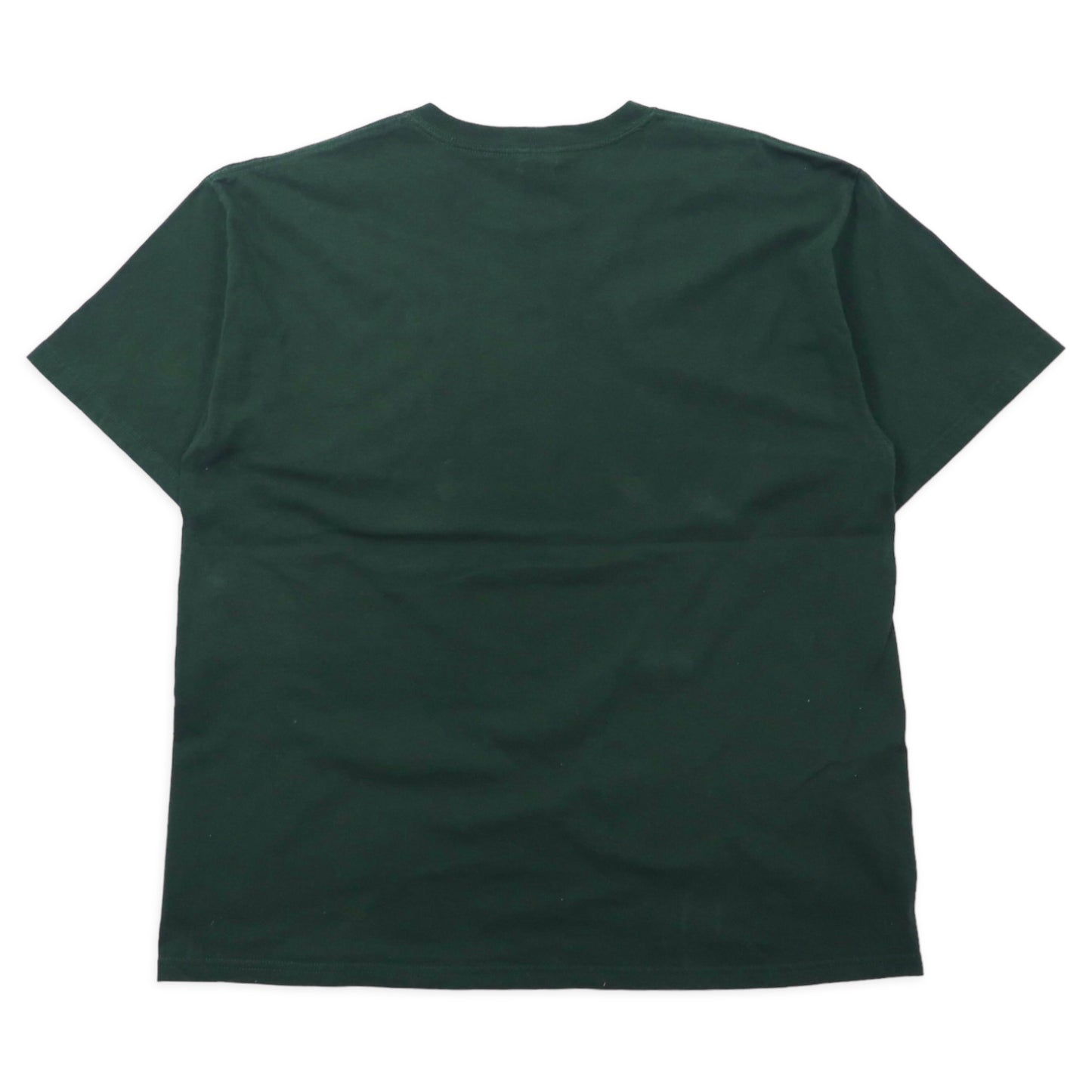 GILDAN カレッジプリント Tシャツ XL グリーン コットン MARSHALL ビッグサイズ