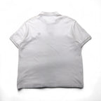 CHAPS Polo Shirt, XL, White Cotton, One-Point Embroidered Emblem