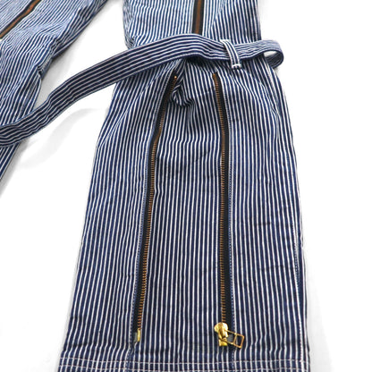 blackmeans ボンテージ デニムパンツ BONDAGE PANTS L ヒッコリー ストライプ 日本製