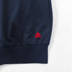 adidas 00s High Neck Track Jacket Jersey L Navy Red Numbering Polyester