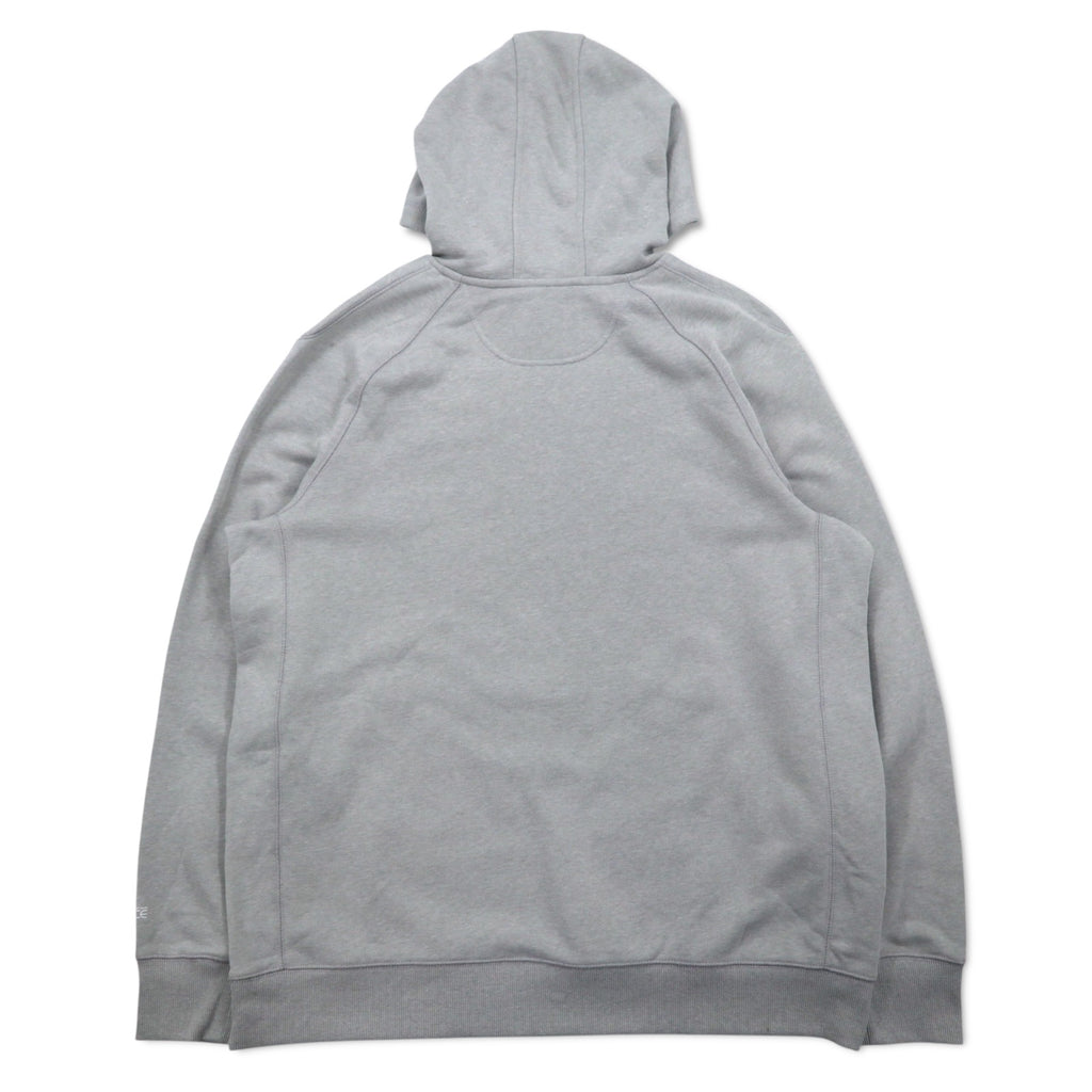Carhartt Relaxed Fit Hoodie XL Grey Cotton Fleece Lining 103453 058 Force Delmont Graphic Hooded Unused