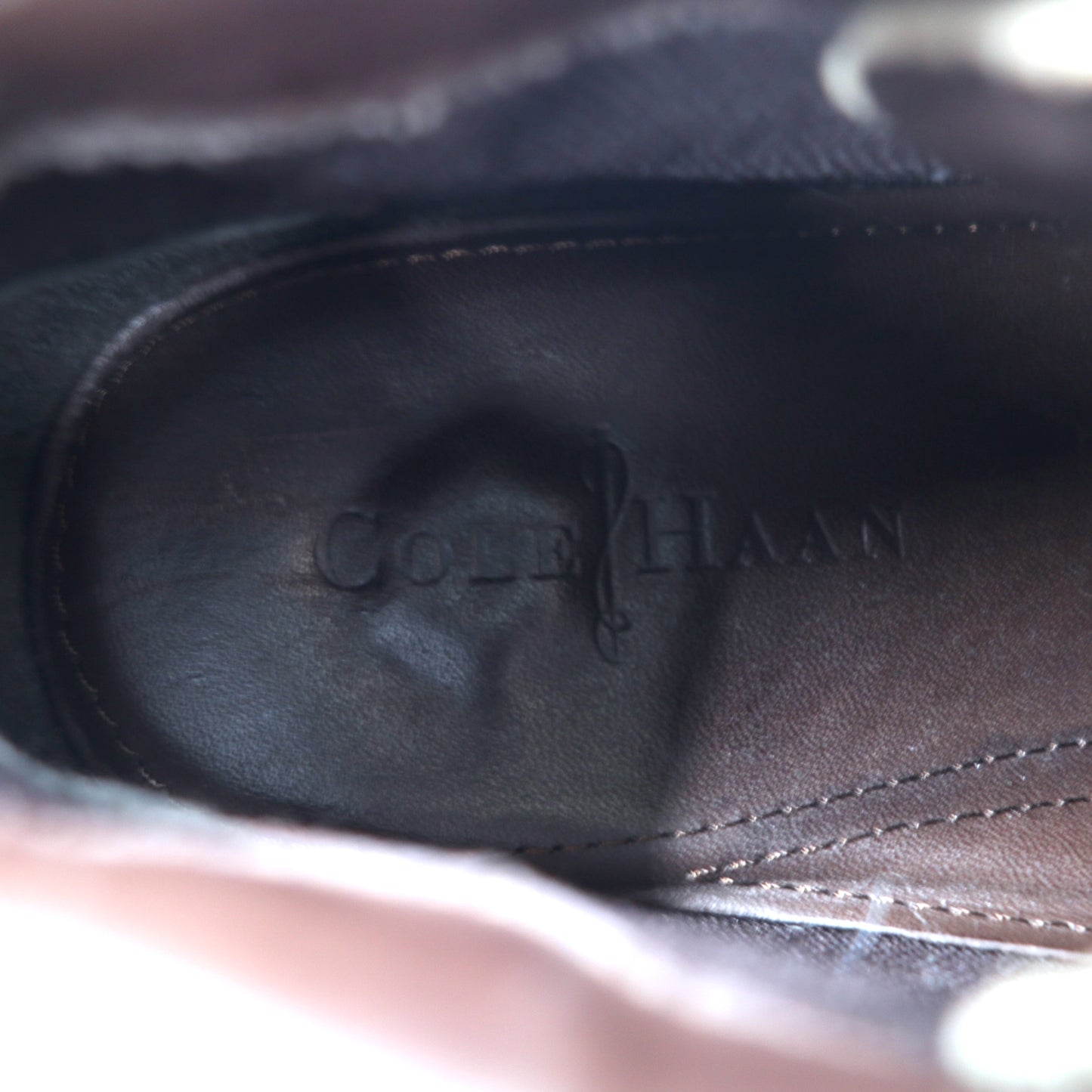 COLE HAAN ワラビー ブーツ モカシン 26.5cm ベージュ スエードレザー 161 C11012 F12