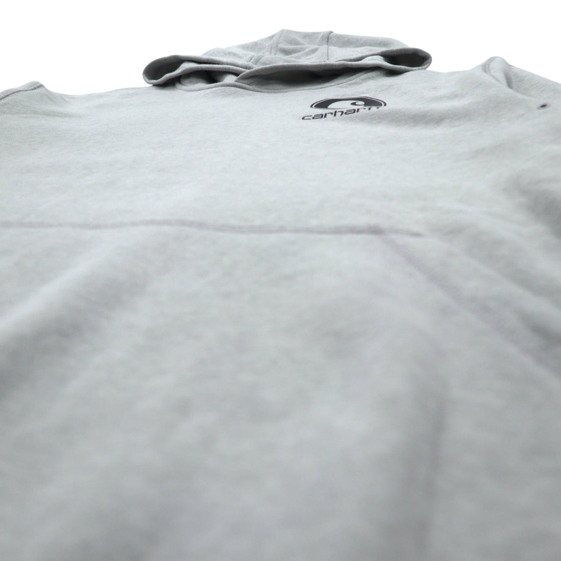 Carhartt Relaxed Fit Hoodie XL Grey Cotton Fleece Lining 103453 058 Force Delmont Graphic Hooded Unused