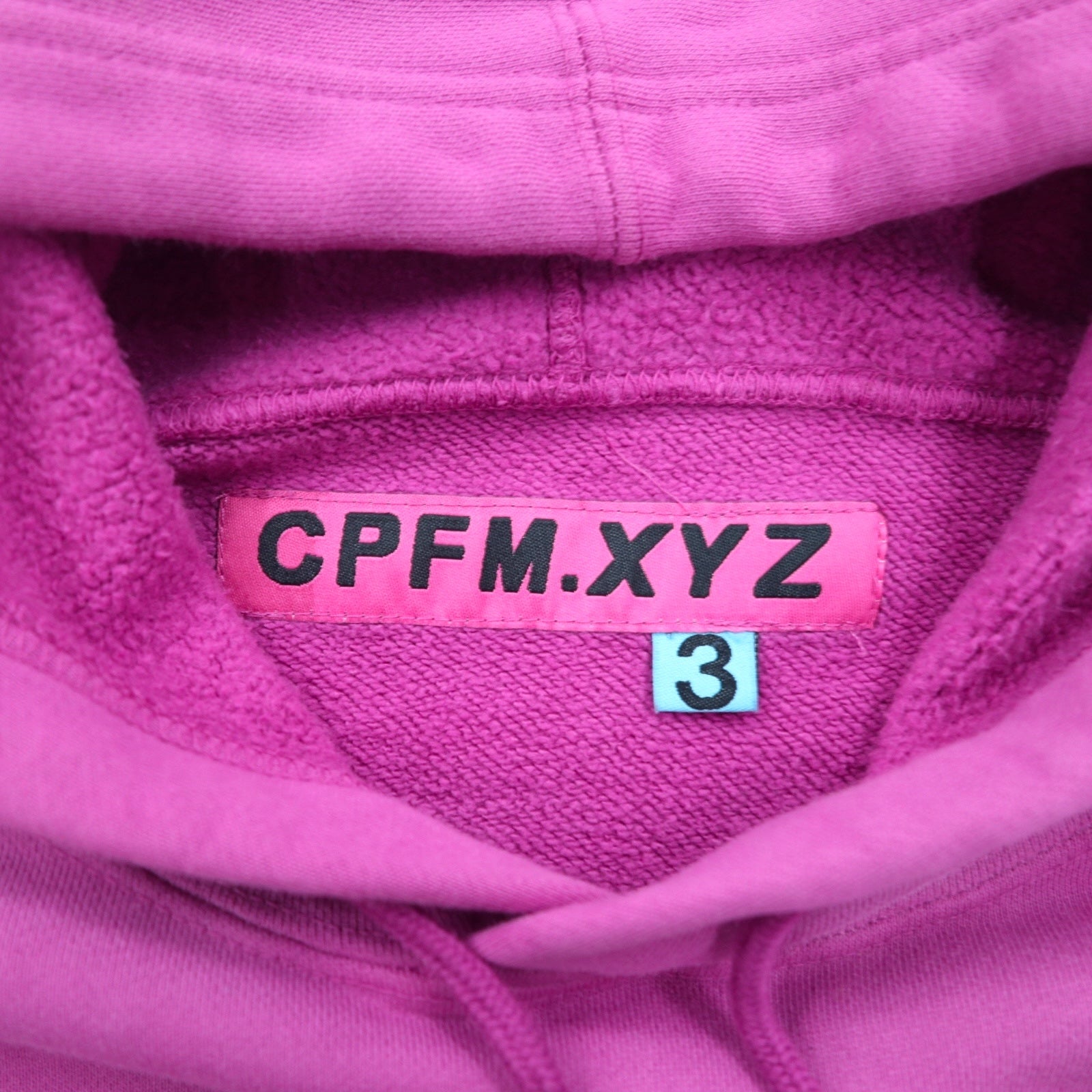 HUMAN MADE x CPFM Made in Japan SOCK HOODED PULLOVER Sock Hoodie, Size L, Purple, Cactus Plant Flea Market
