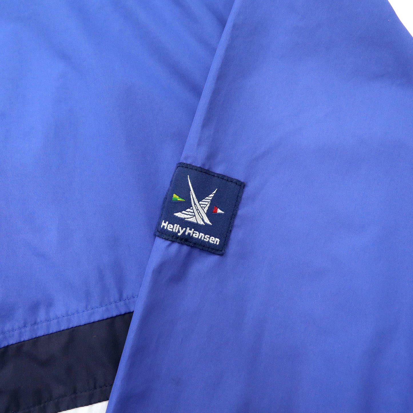 Helly Hansen カラーブロック セーリングジャケット ナイロンジャケット M ブルー ビッグサイズ