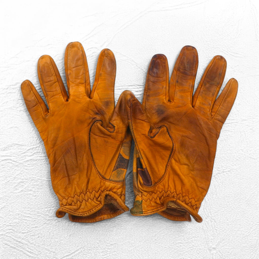 Vintage Leather Gloves Gloves Tactical Gloves Camouflage Duck Hunter