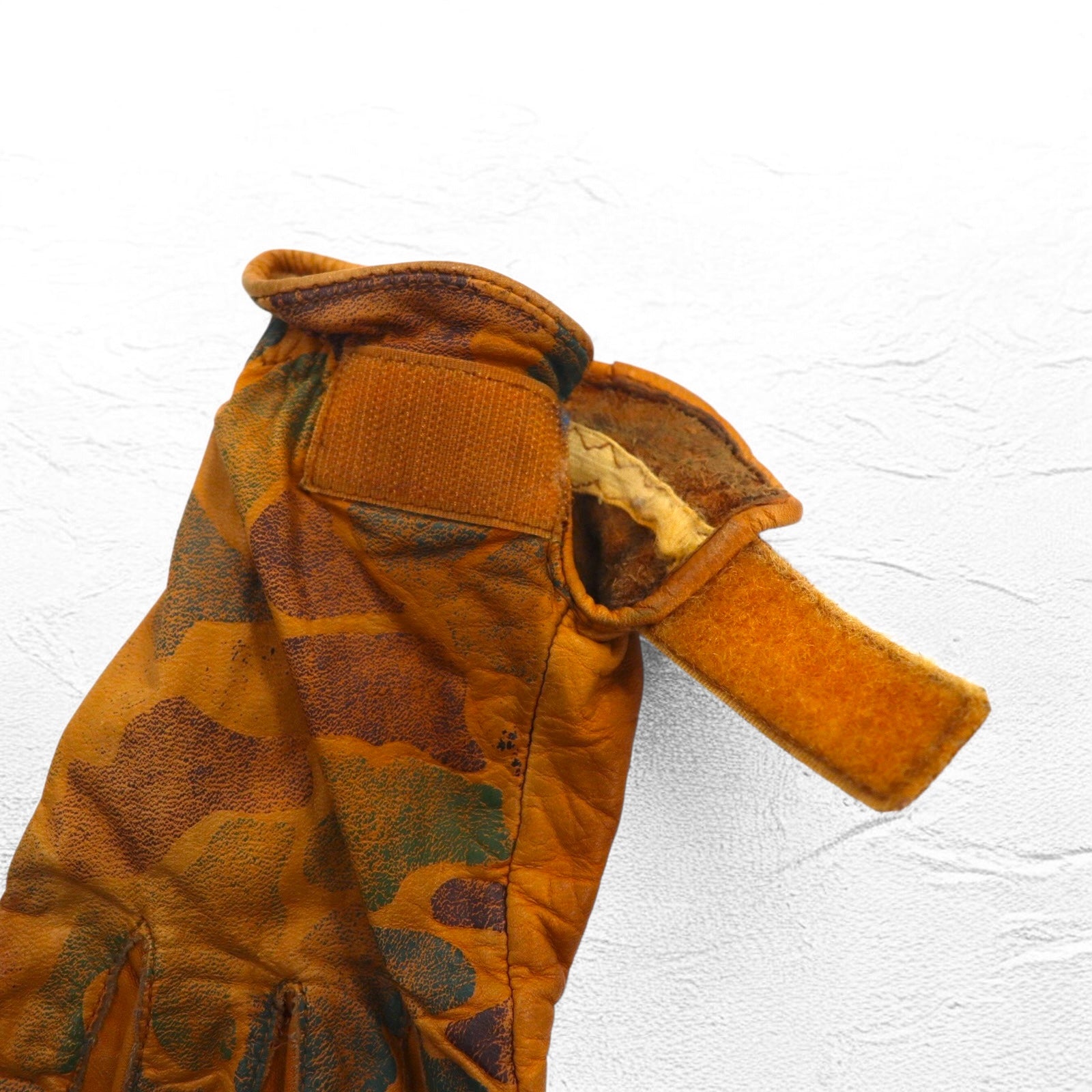 Vintage Leather Gloves Gloves Tactical Gloves Camouflage Duck Hunter