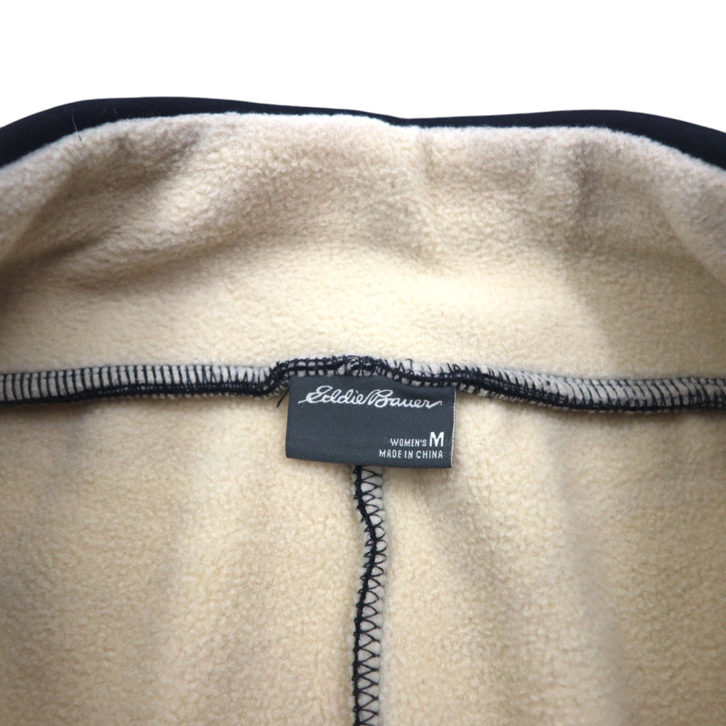 Eddie Bauer fleece lined sweatpants, M, black, polyester, unused