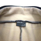 Eddie Bauer fleece lined sweatpants, M, black, polyester, unused