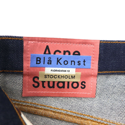 ACNE STUDIOS Bla Konst リジッド デニムパンツ S インディゴ ブルー MAX INDIGO イタリア製