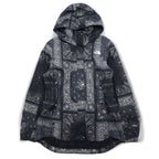 THE NORTH FACE RESOLVE PARKA II Mountain Parka M Black Bandana Paisley Pattern Polyester DRYVENT Waterproof US Standard