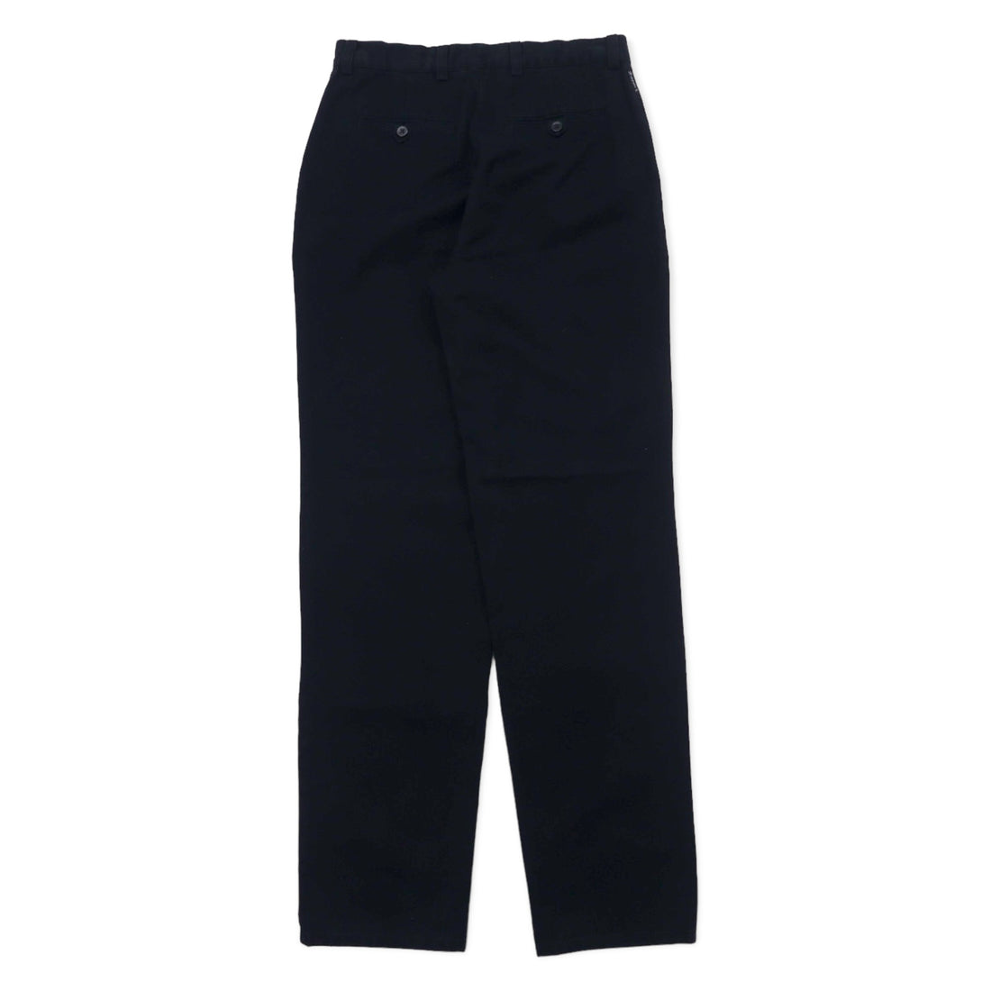 ARMANI JEANS Made in Italy Tapered Pants 44 Black Cotton 05P29CM PANTALONE Unused