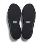 ATTACHMENT カーフレザー スリッポン スニーカー COW LEATHER SLIP-ON SNEAKERS 27-27.5cm ブラック 牛革