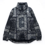 THE NORTH FACE RESOLVE PARKA II Mountain Parka M Black Bandana Paisley Pattern Polyester DRYVENT Waterproof US Standard