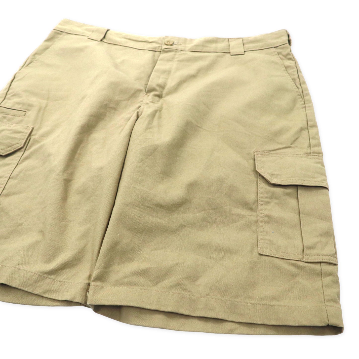 Dickies ショートカーゴ ワークパンツ 40 ベージュ コットン REGULAR FIT W414