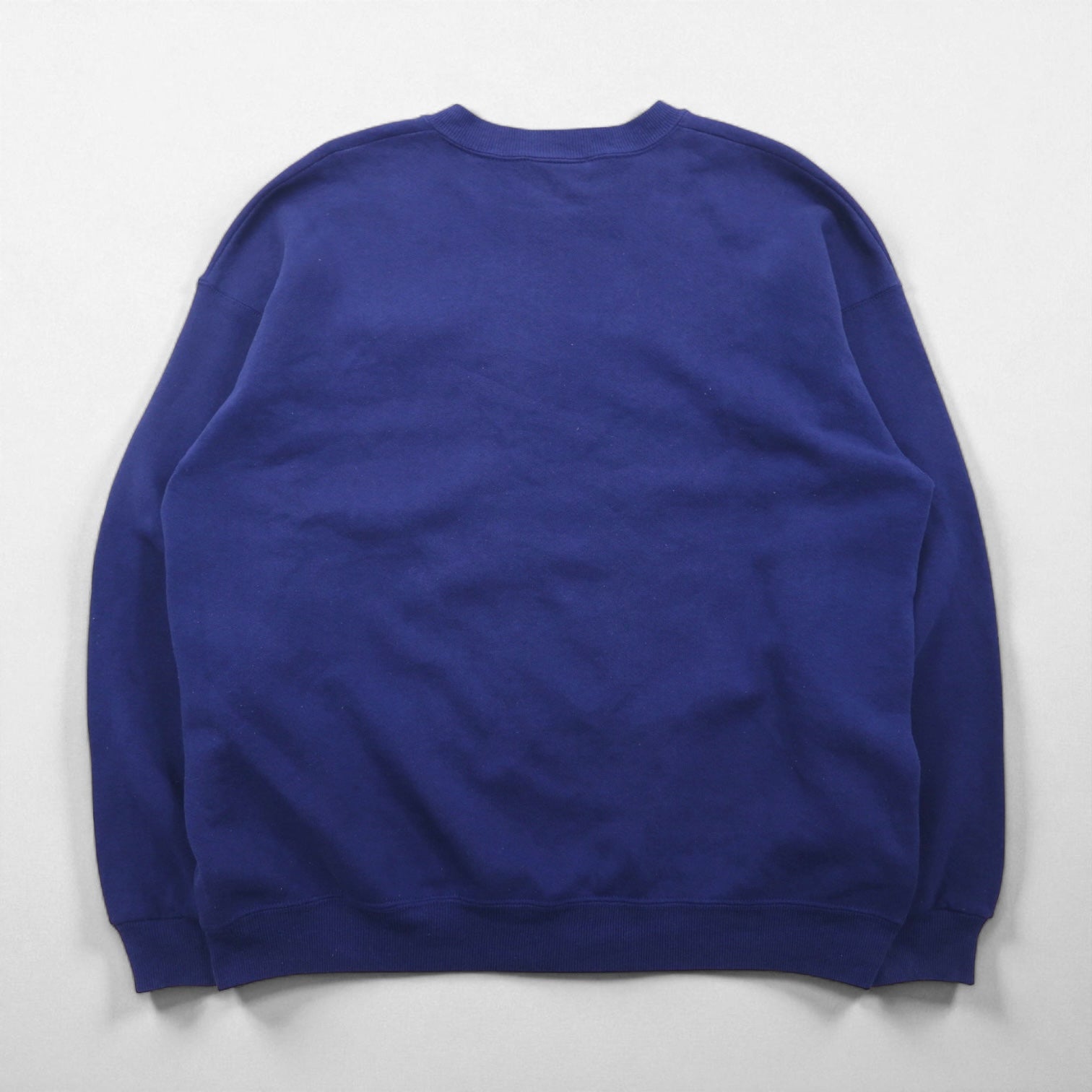 Lee 90s Made in USA Blank Sweatshirt, Size XL, Navy, Cotton, Solid Color