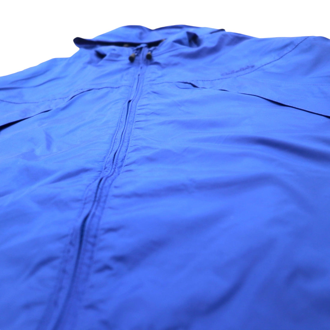 Cabela's Mountain Parka Shell Parka M Blue Nylon Packable Unused