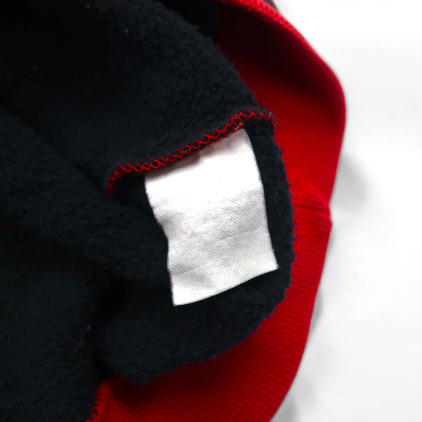 PLENTY TOUGH SPORT 90年代 ラグラン スウェット L ブラック レッド ロゴプリント コットン