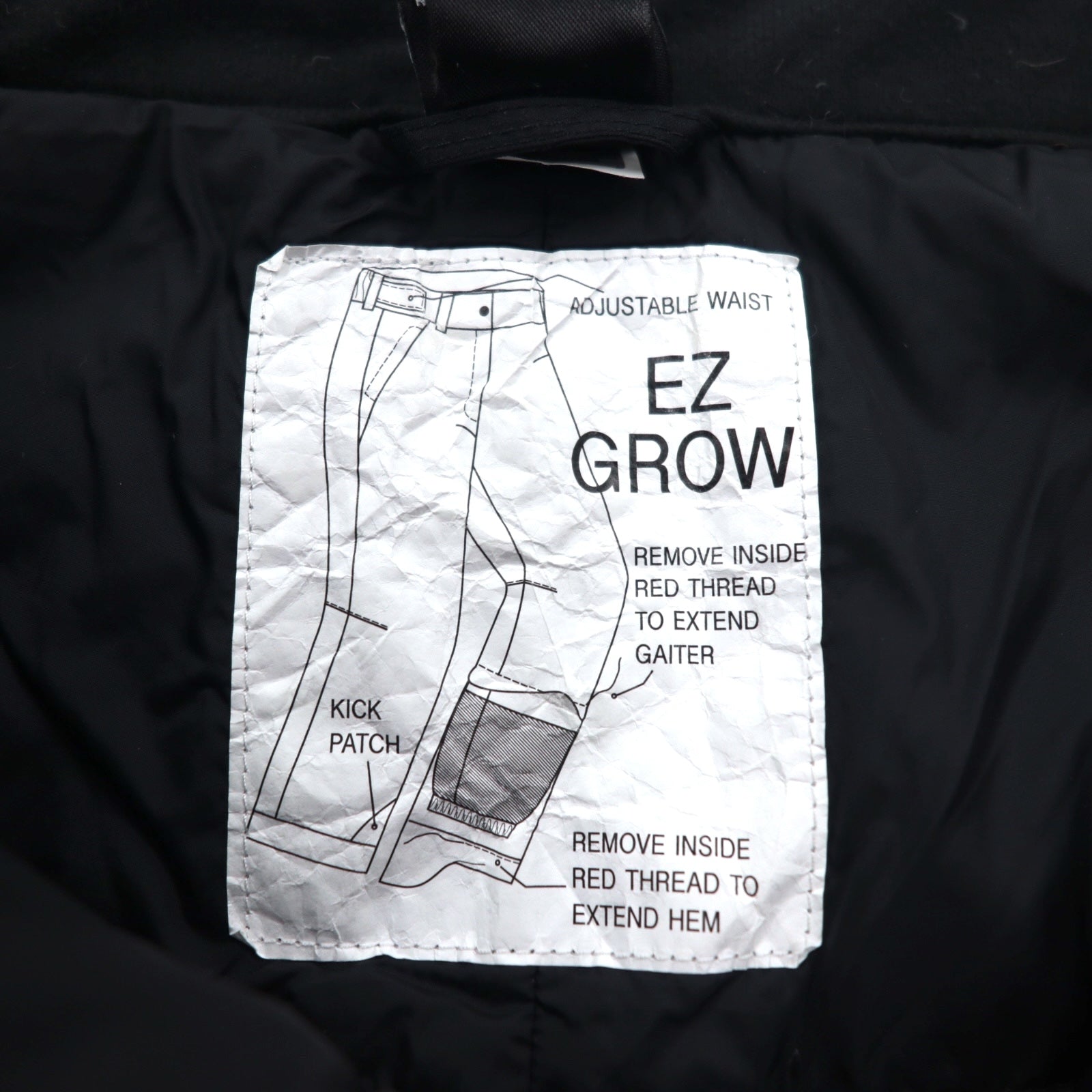 THE NORTH FACE Freedom Insulated Pants L Black HYVENT Padded Waterproof Polyester US Standard Freedom Insulated Pant CSB6