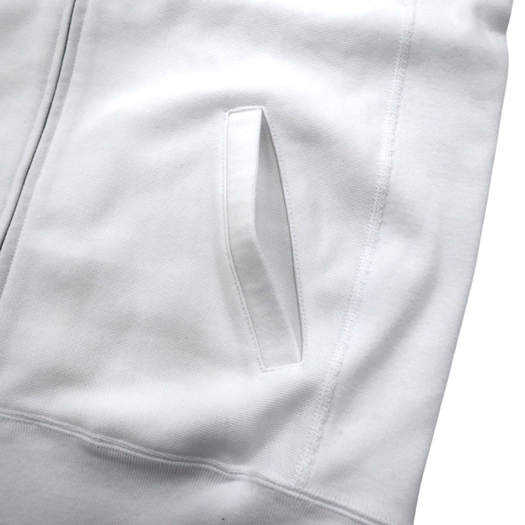 Champion Reverse Weave Full Zip Sweat Blouson L White C8-P019