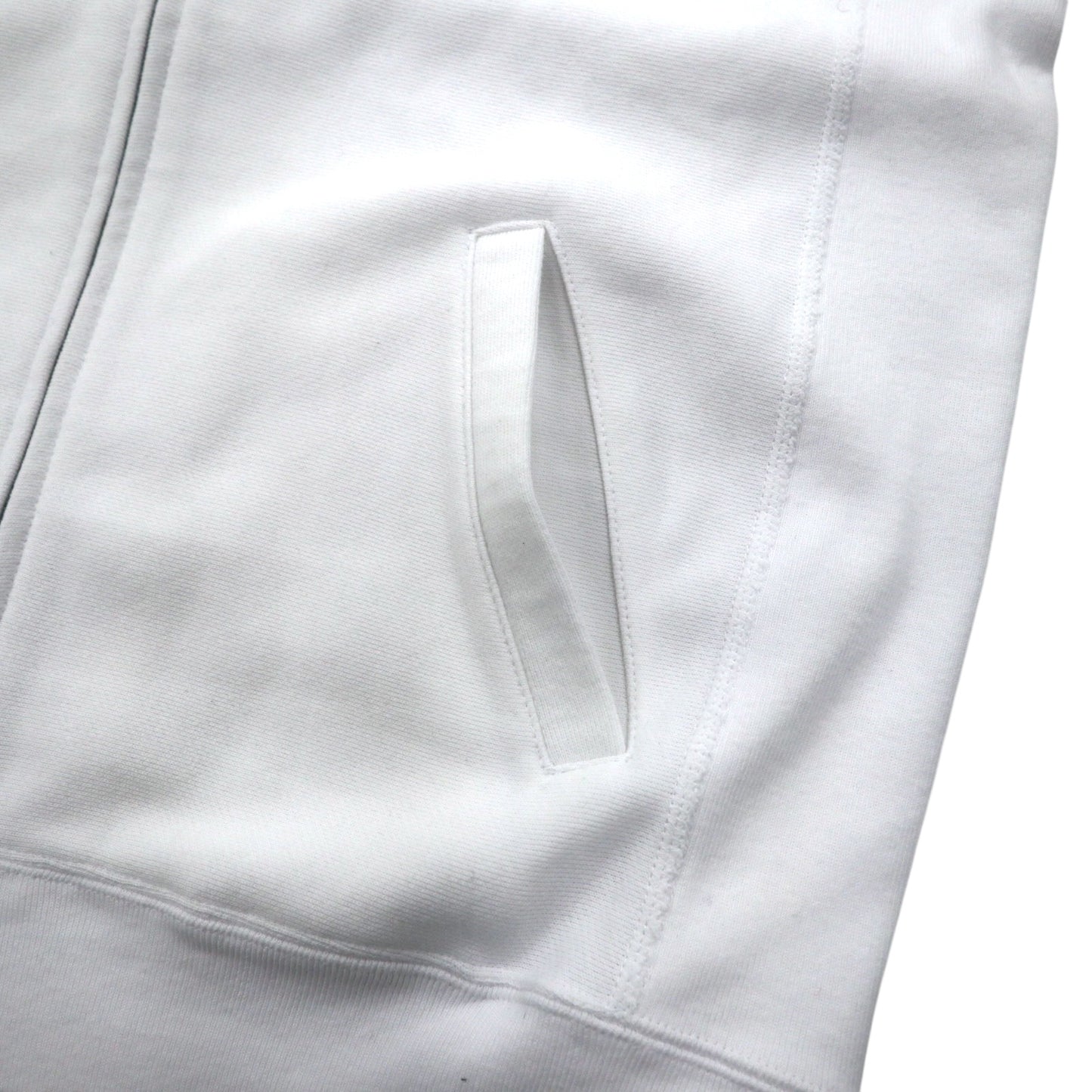 Champion リバースウィーブ REVERSE WEAVE フルジップ スウェット ブルゾン L ホワイト C8-P019