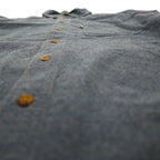 Woolrich Button-Down Flannel Shirt, XL, Navy, Chest Pocket, Midnight Blue Heather, 6433