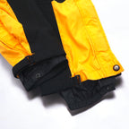 THE NORTH FACE 90s EXTREAM Overalls Skiwear Pants S Yellow Nylon Suspenders
