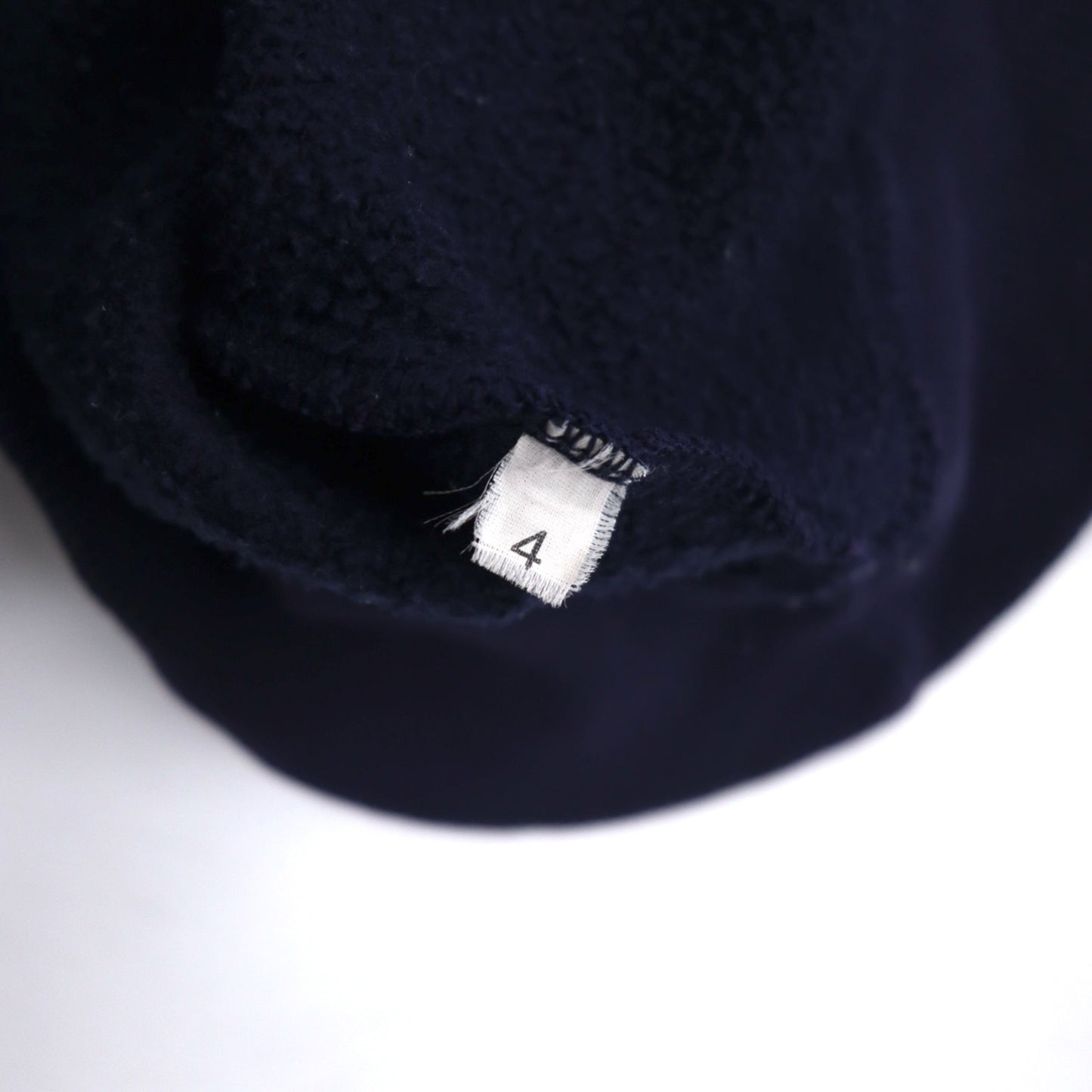 FILA Made in Canada 90s College Logo Sweatshirt L Navy Cotton Print