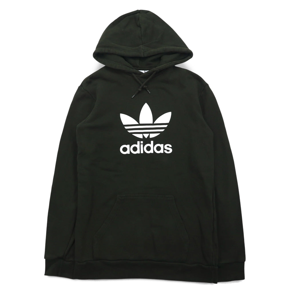 adidas originals Trefoil Hoodie Pullover Hoodie M Khaki Cotton DT7970