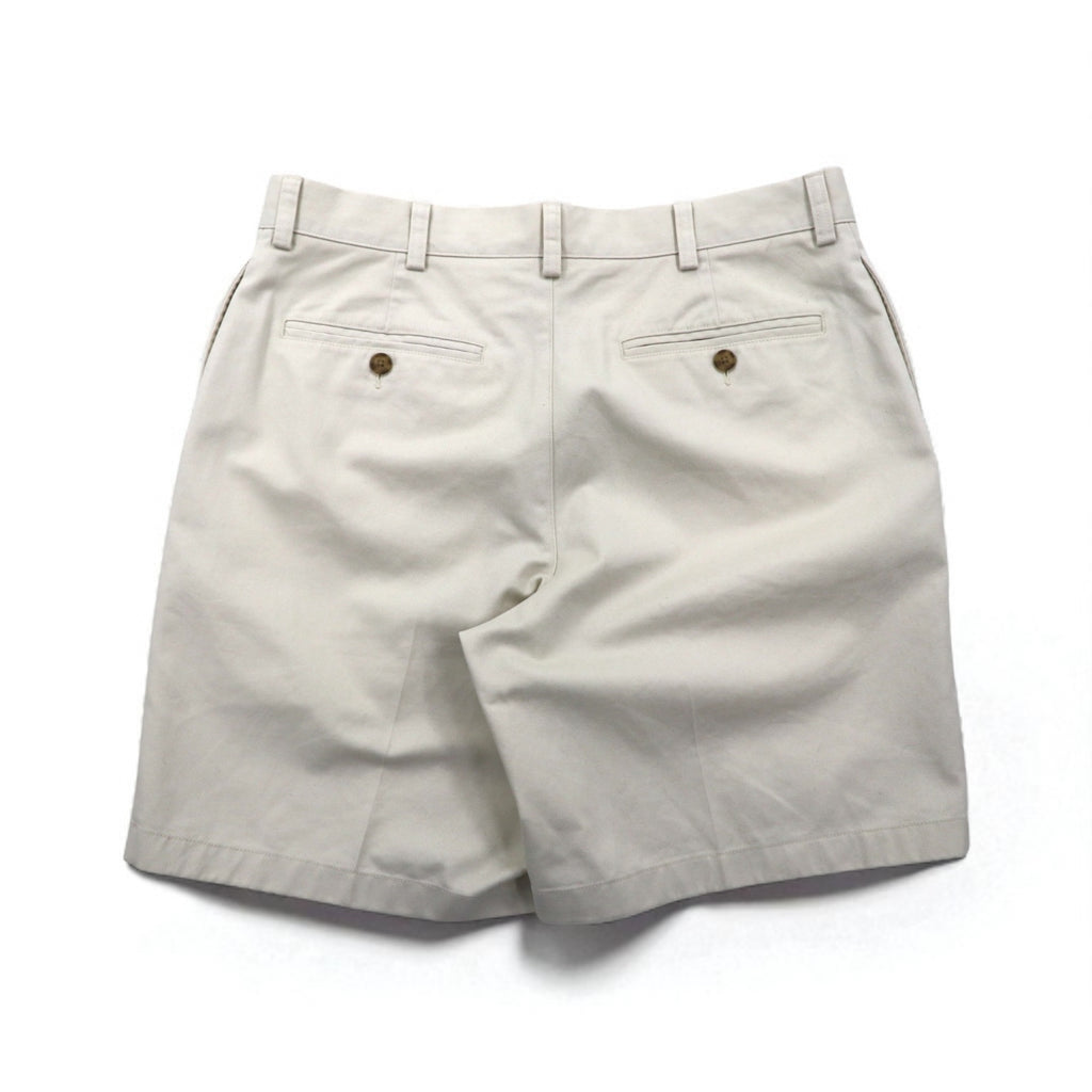 L.L.Bean クラシックフィット ダブル エル チノ ショーツパンツ L ベージュ コットン 267793
