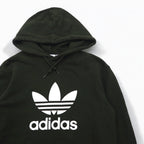 adidas originals Trefoil Hoodie Pullover Hoodie M Khaki Cotton DT7970