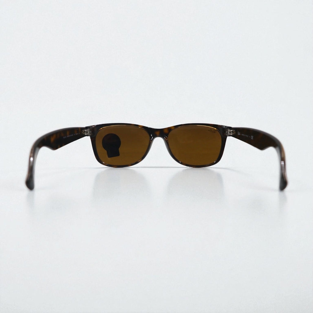 Ray-Ban New Wayfarer Wellington Sunglasses RB2132 710 55-18 3N Tortoiseshell Made in Italy, Unused