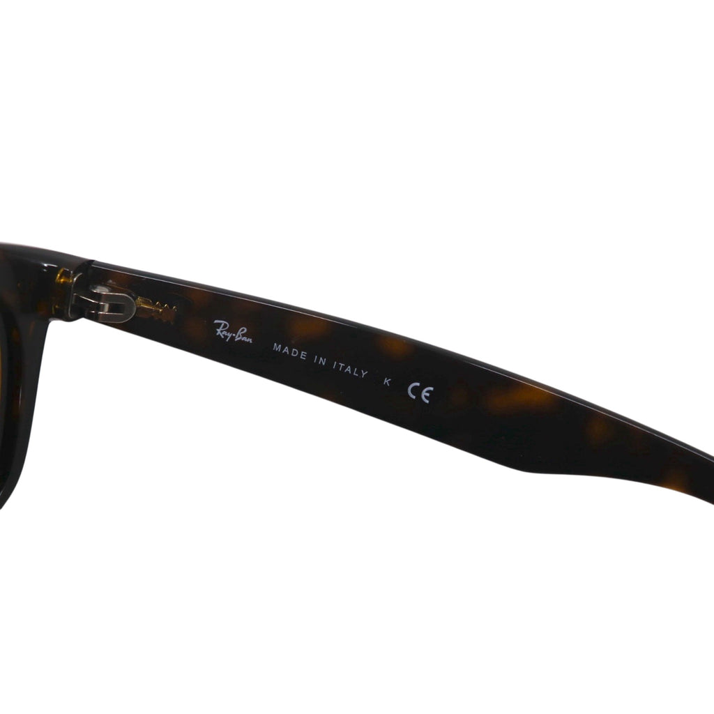 Ray-Ban New Wayfarer Wellington Sunglasses RB2132 710 55-18 3N Tortoiseshell Made in Italy, Unused