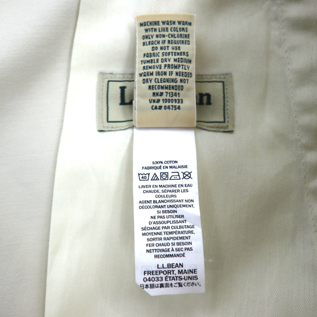 L.L.Bean クラシックフィット ダブル エル チノ ショーツパンツ L ベージュ コットン 267793