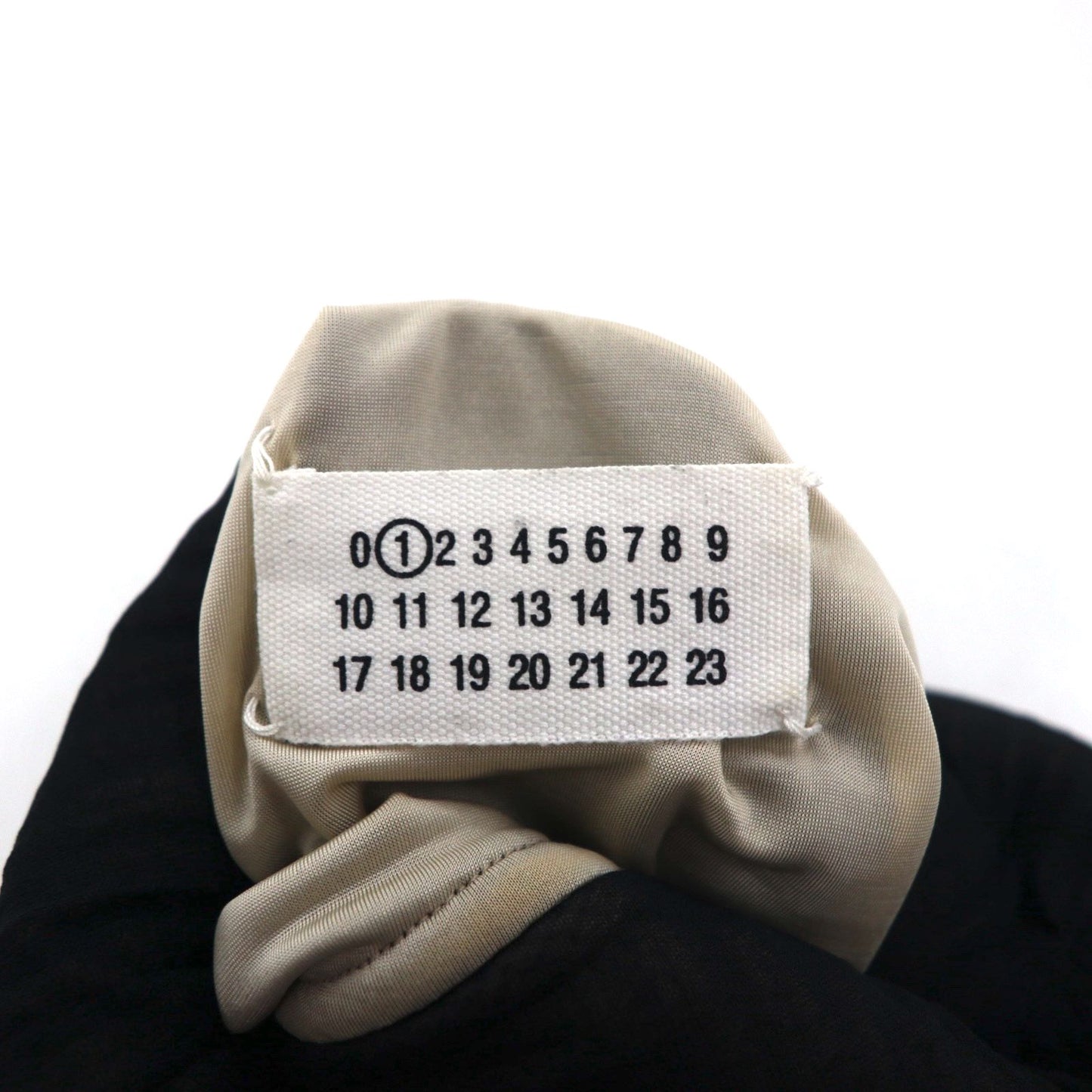 Maison Martin Margiela タートルネック シースルートップ セカンドスキン M ブラック レーヨン カシミヤ混 S51GC0286 593-2011 イタリア製